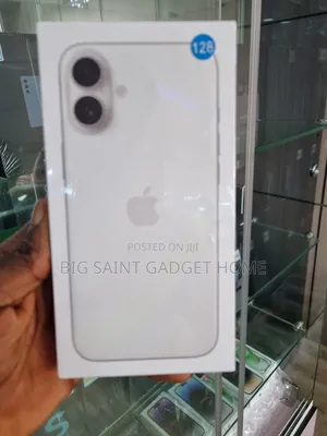 New Apple iPhone 16 Plus 128 GB White