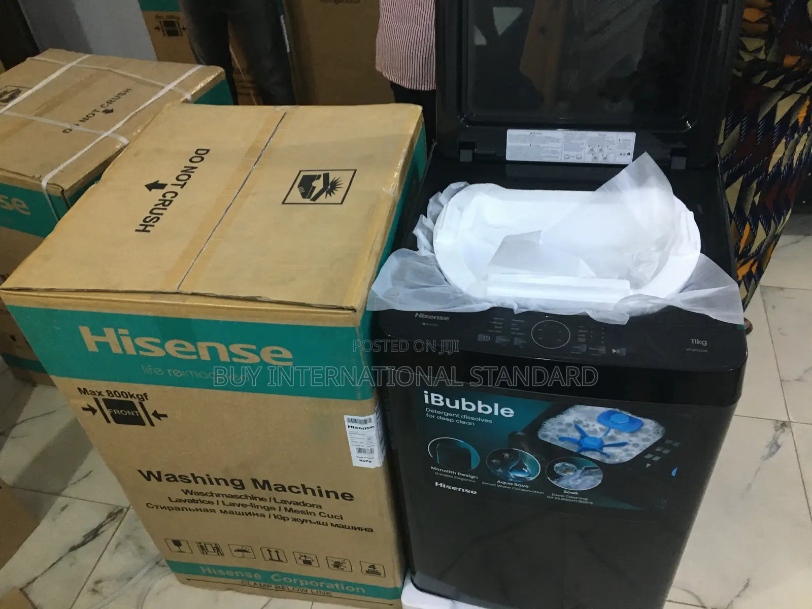 Hisense 11kg Top Load Washer Silver