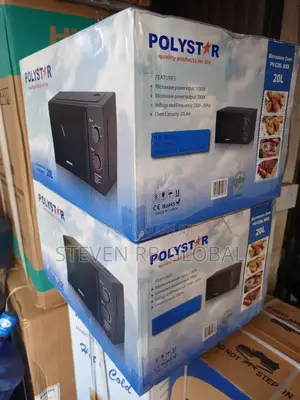 Polystar 20l Manual Solo Microwave Oven (Pv-C20lmxb)