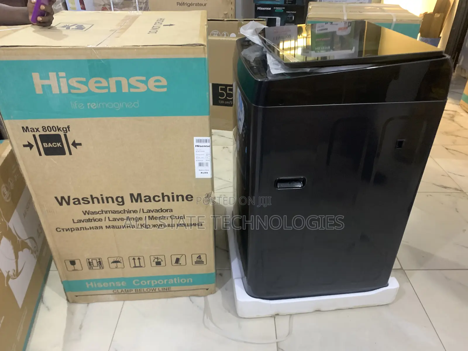 Hisense Ibubble Automatic Top Loading Machine