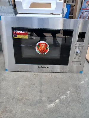 New 2025 Bosch Stainless Inbuilt Microwave Silver 70% Energy Savings