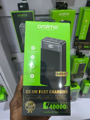 Oraimo Powerbox 400 Vision 40000mah 22.5w Power Bank