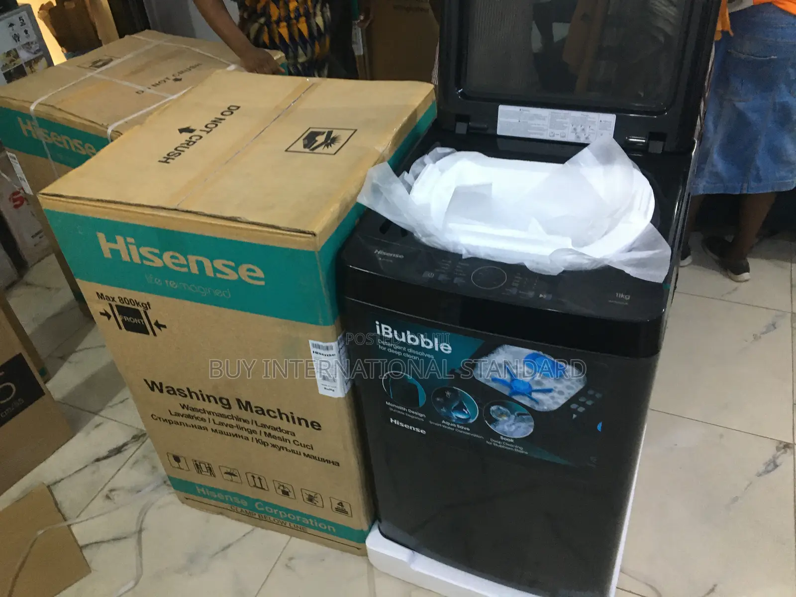 Hisense 11kg Top Load Machine Low Noise