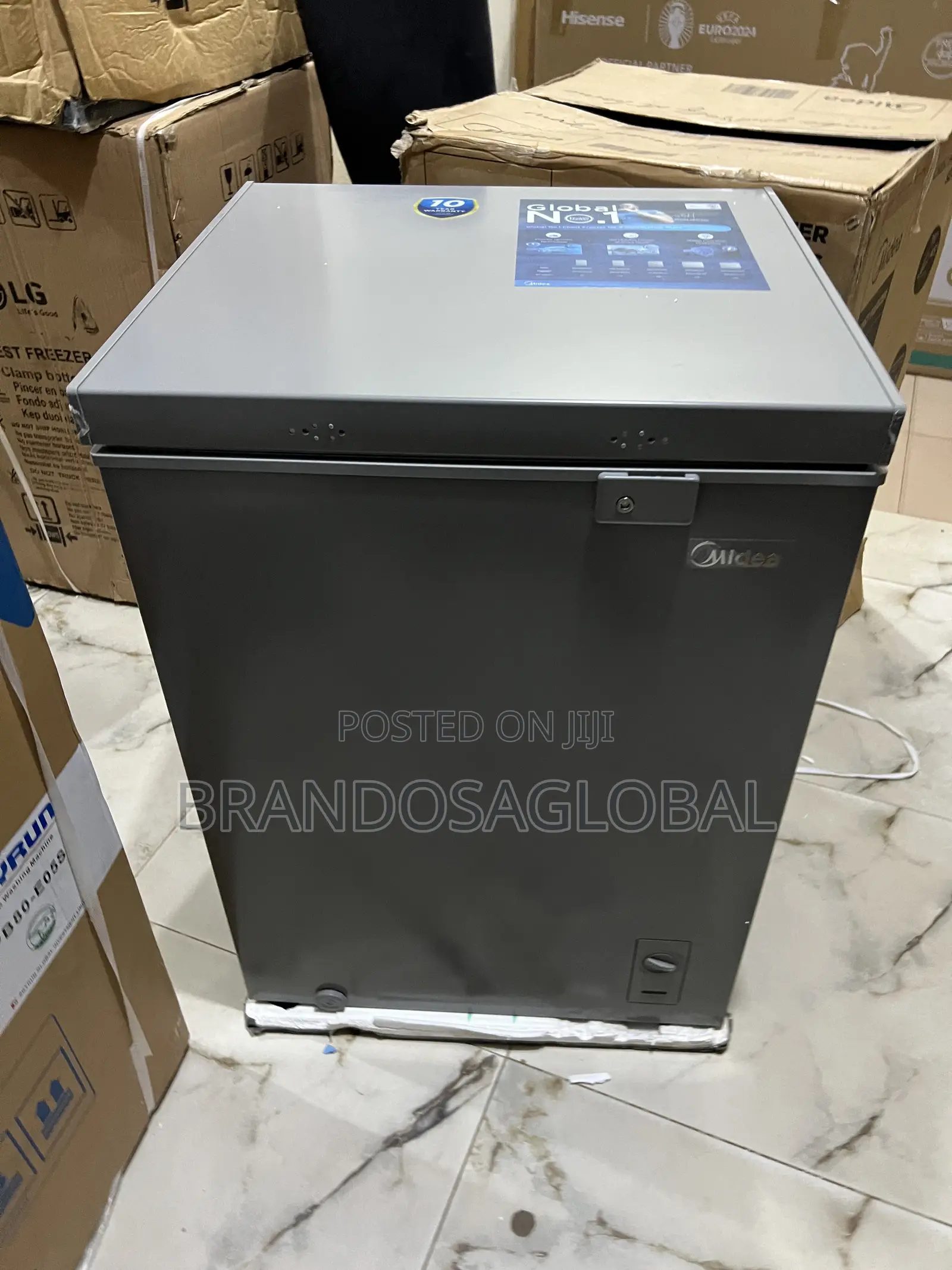 Midea Mdrc265fzg43d Freezer 142l – Quick Chill System
