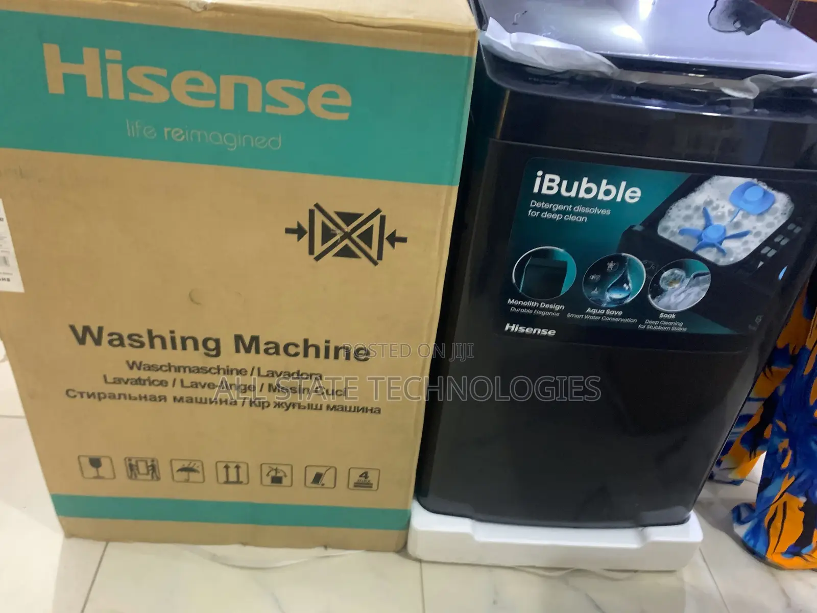 Hisense Automatic Top Load Laundry Washer 11kg