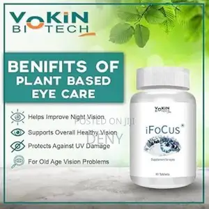Vokin Biotech Ifocus Eye Health Support With Lutein 50mg