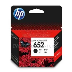 652 Black Ink Cartridges - Hp