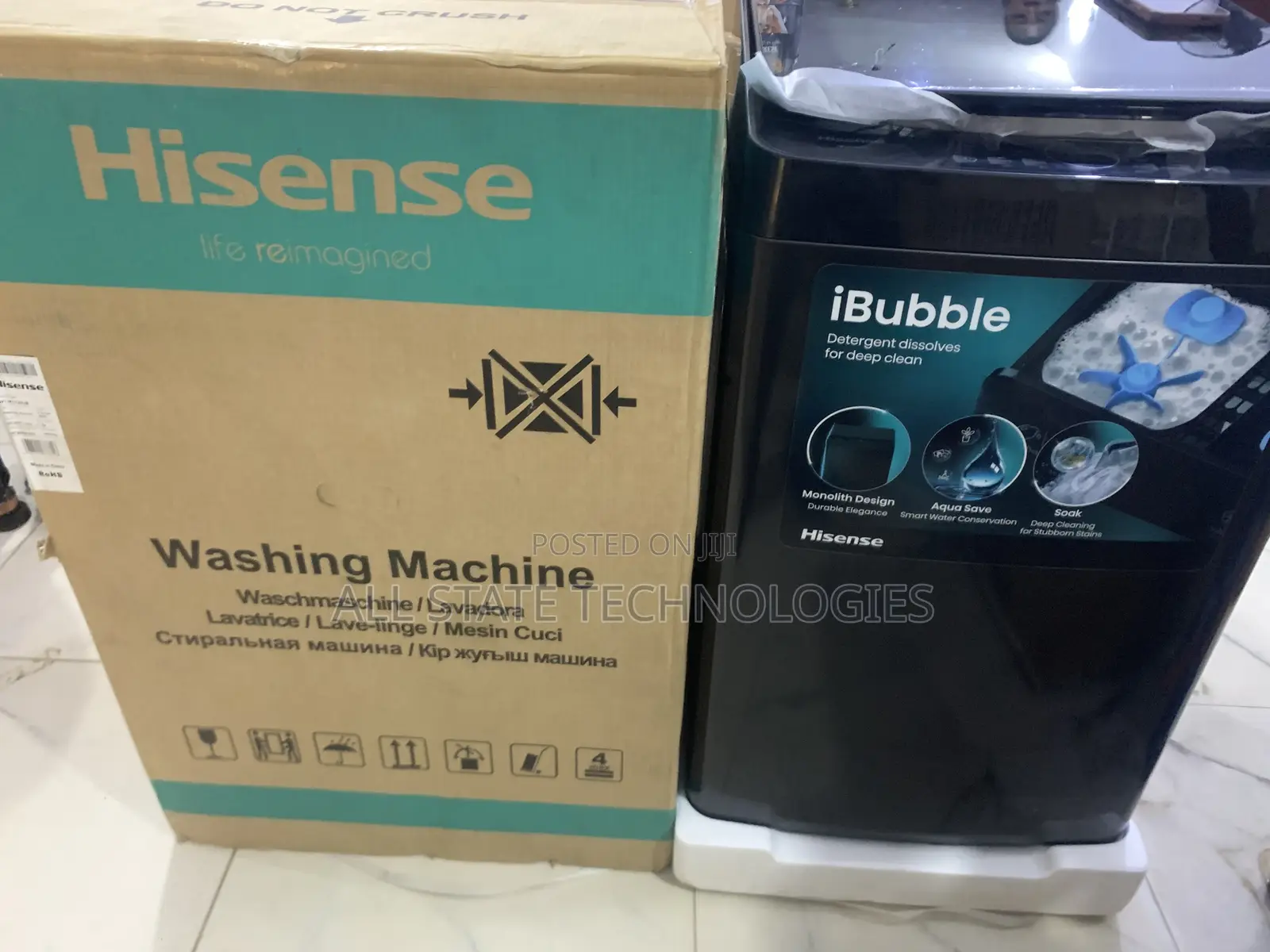 Hisense Laundry Appliance – 11kg Ibubble Model