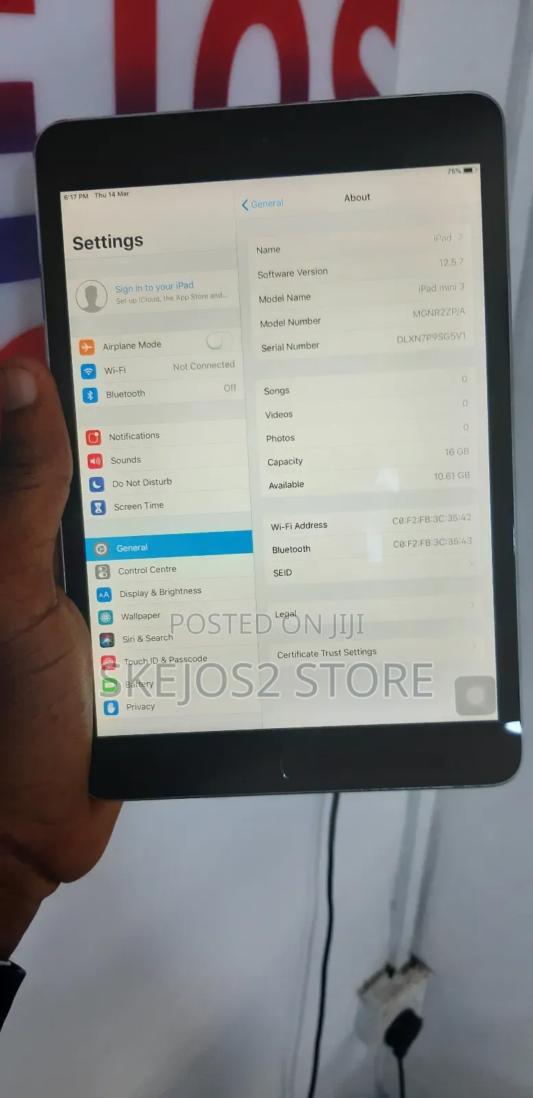 Apple iPad mini 3 16 GB Silver