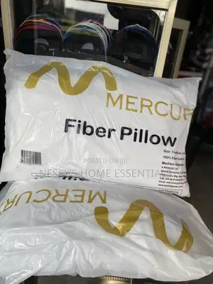 White Fiber Pillow