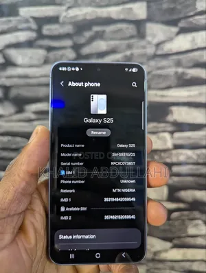 Samsung Galaxy S25 256 GB Silver