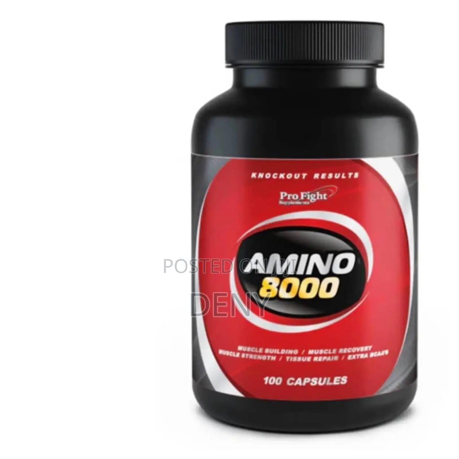 Amino 8000 Knockout Results Pro Fight Sports 100capsules