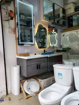 Led Mirror With Touch Sensor (Available in Other Designs and Shapes)