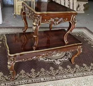 High-Quality Royal Center Table With 2 Side Stools