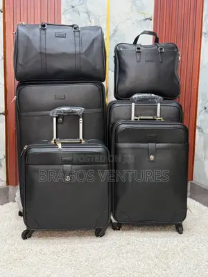 Set of 6pcs Leather Boxes/Luggage