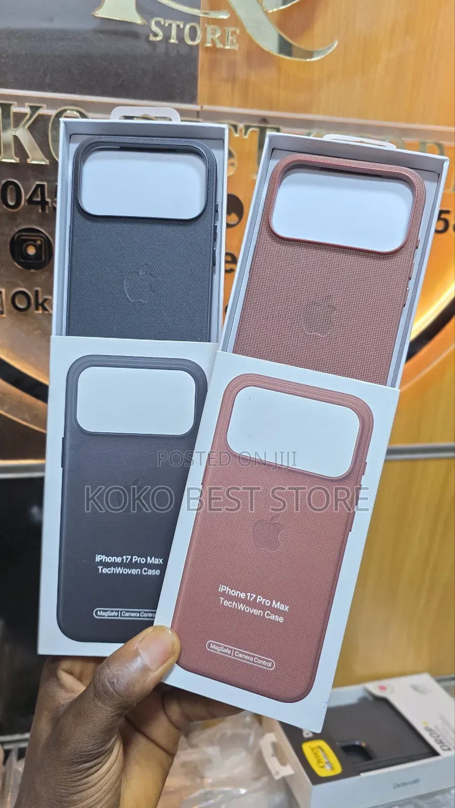 iPhone17 Promax Techwoven Case Magsafe Camera Control