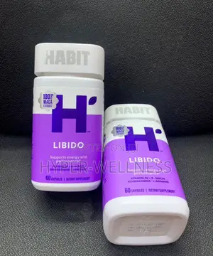 Habit Libido With Maca 100mg 60 Capsules