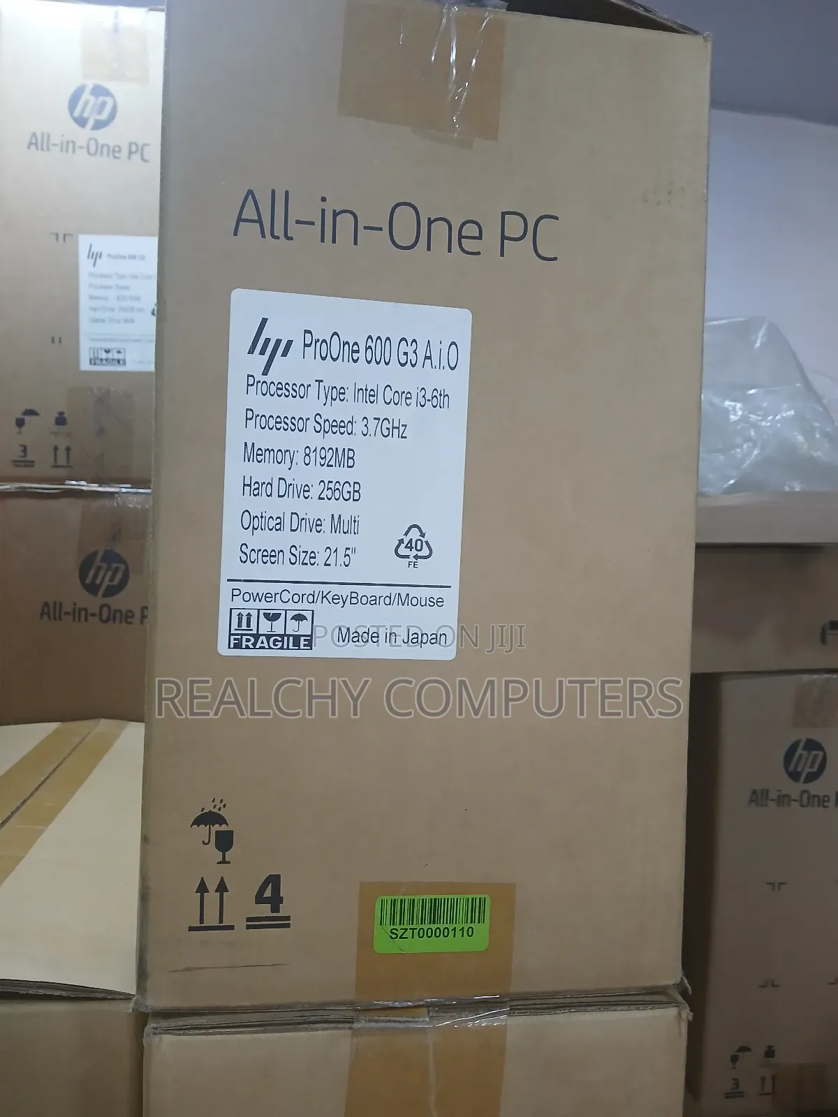 New Desktop Computer HP ProDesk 600 G3 8GB Intel Core I3 SSD 512GB