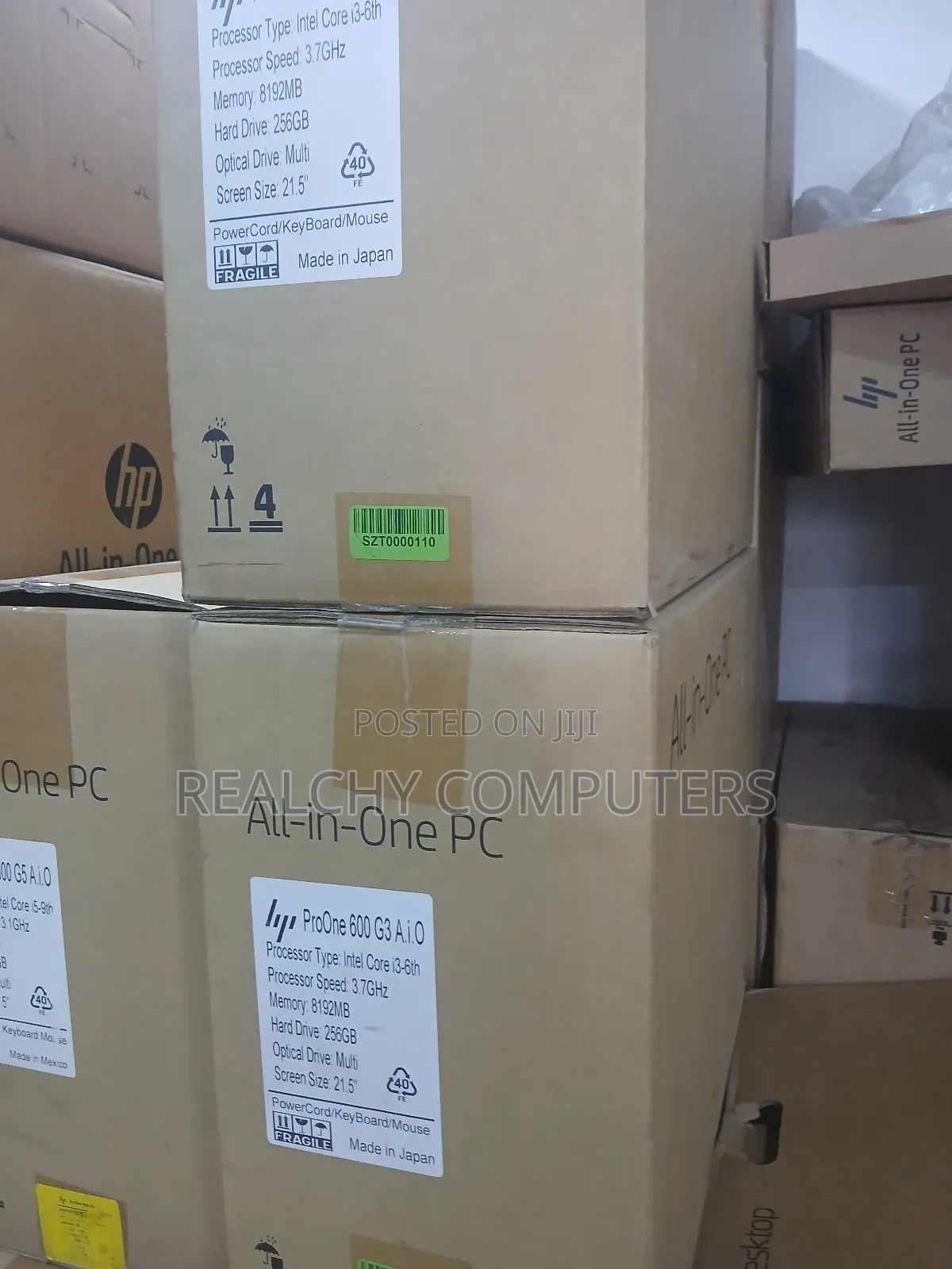 New Desktop Computer HP ProDesk 600 G3 8GB Intel Core I3 SSD 512GB