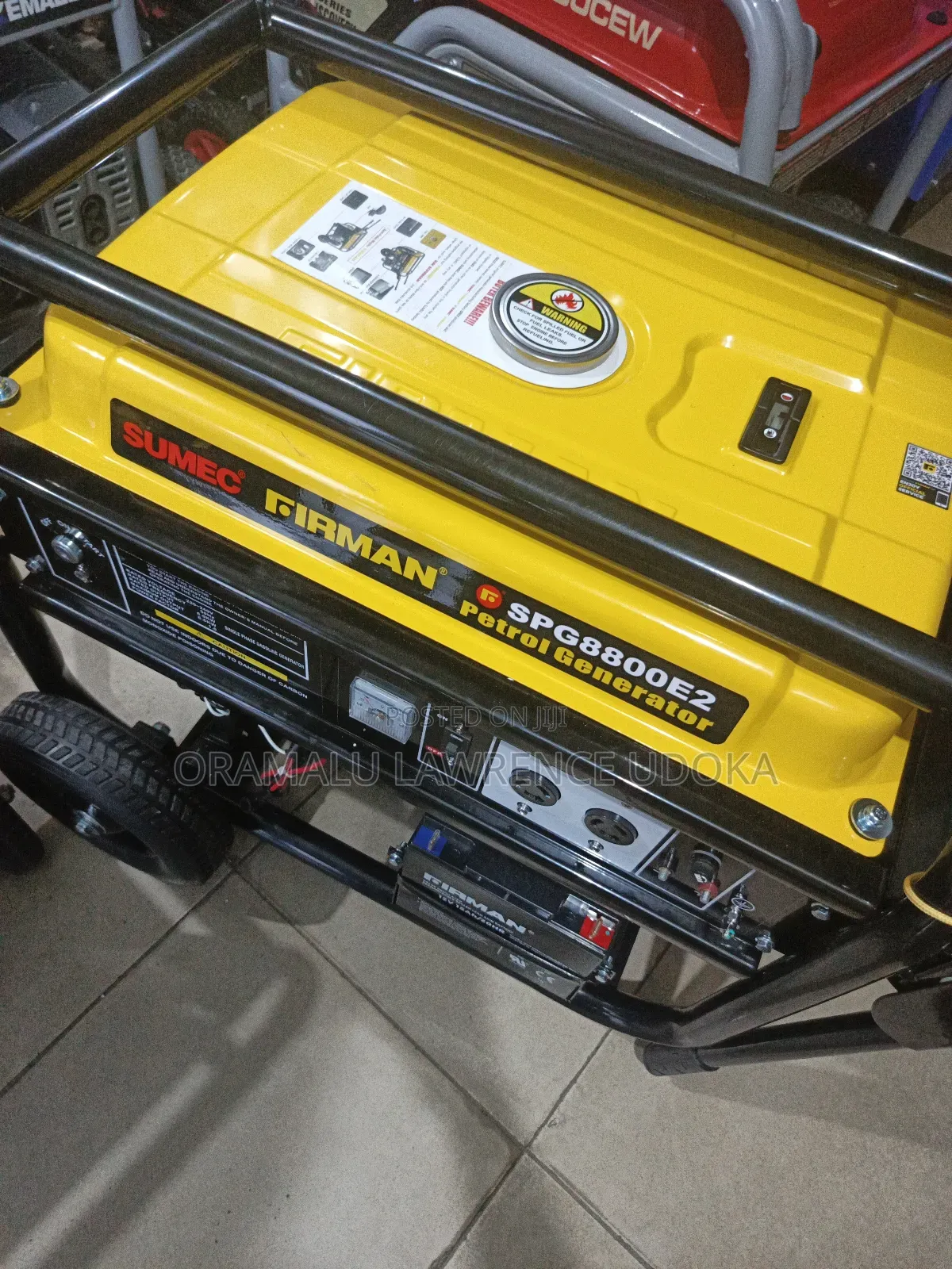 Firman Generator 6.5kva Copper Coil