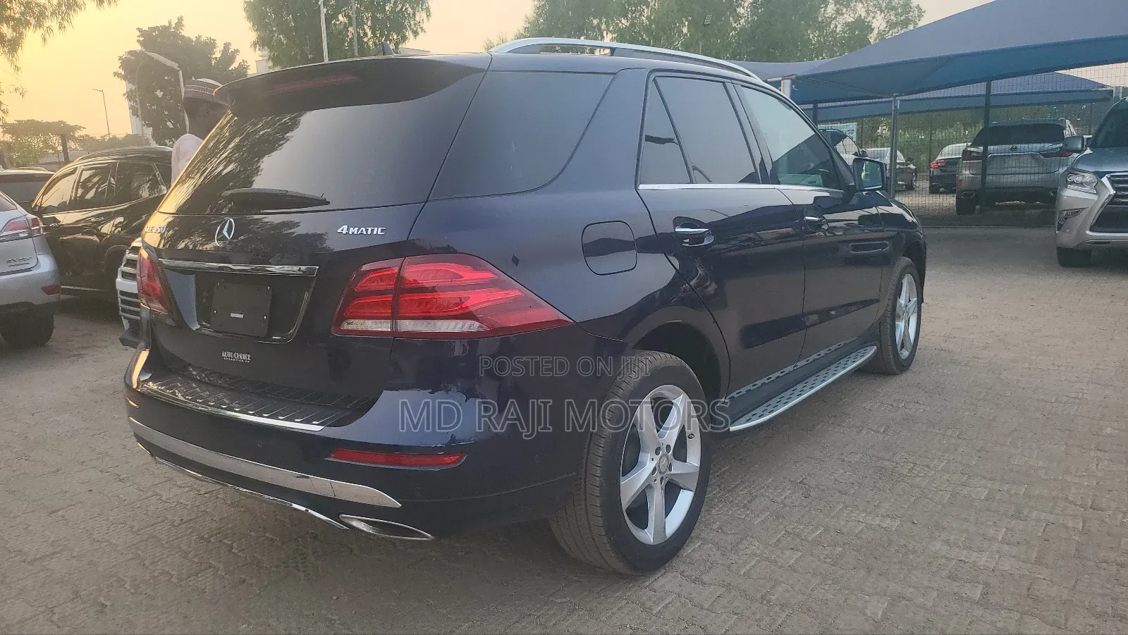 Mercedes-Benz GLE-Class 2017 Blue