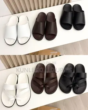 Original Zara Cover Leather Slippers