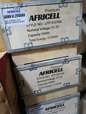 5kwh Africell Solar Lithium Ion Battery