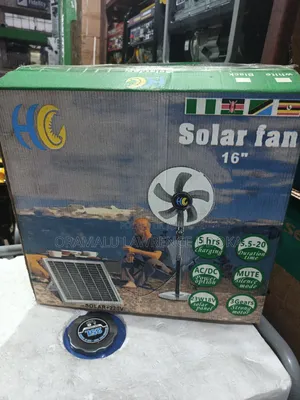 Solar Fan 16" Fan With Solar Panel