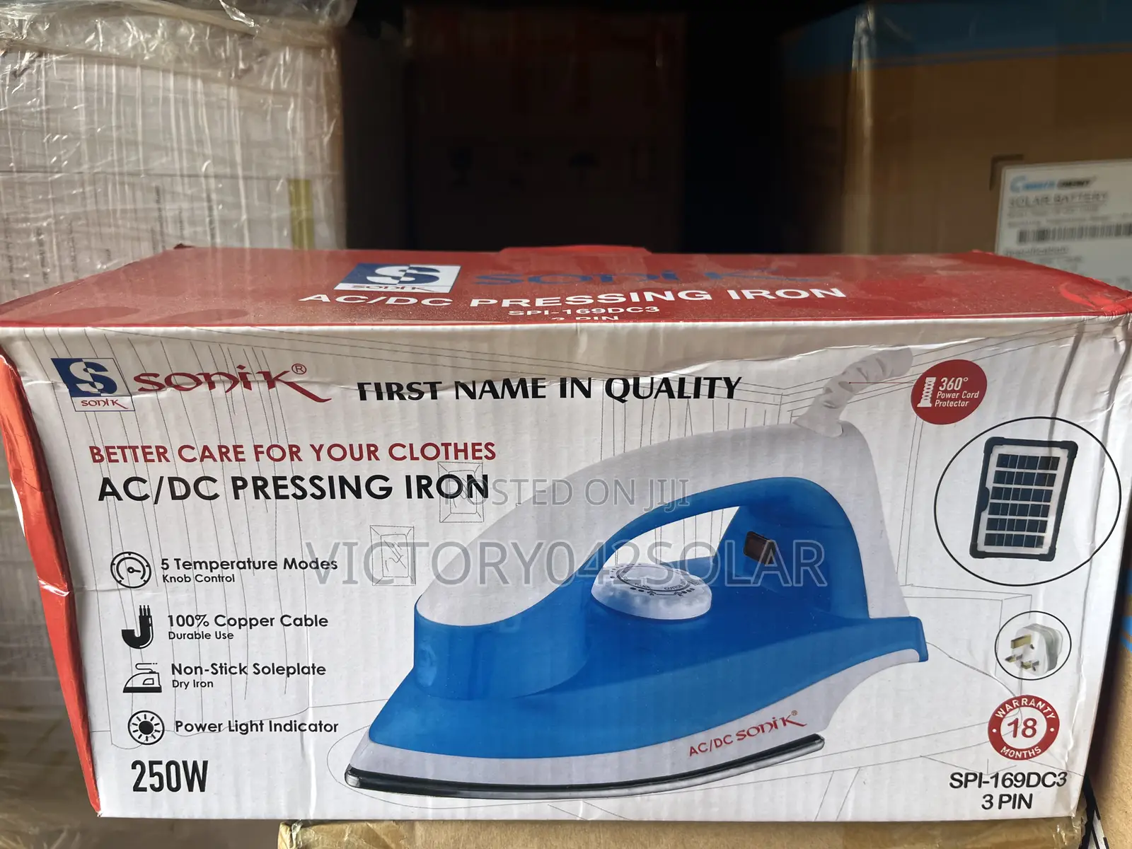 Ac/Dc Pressing Iron
