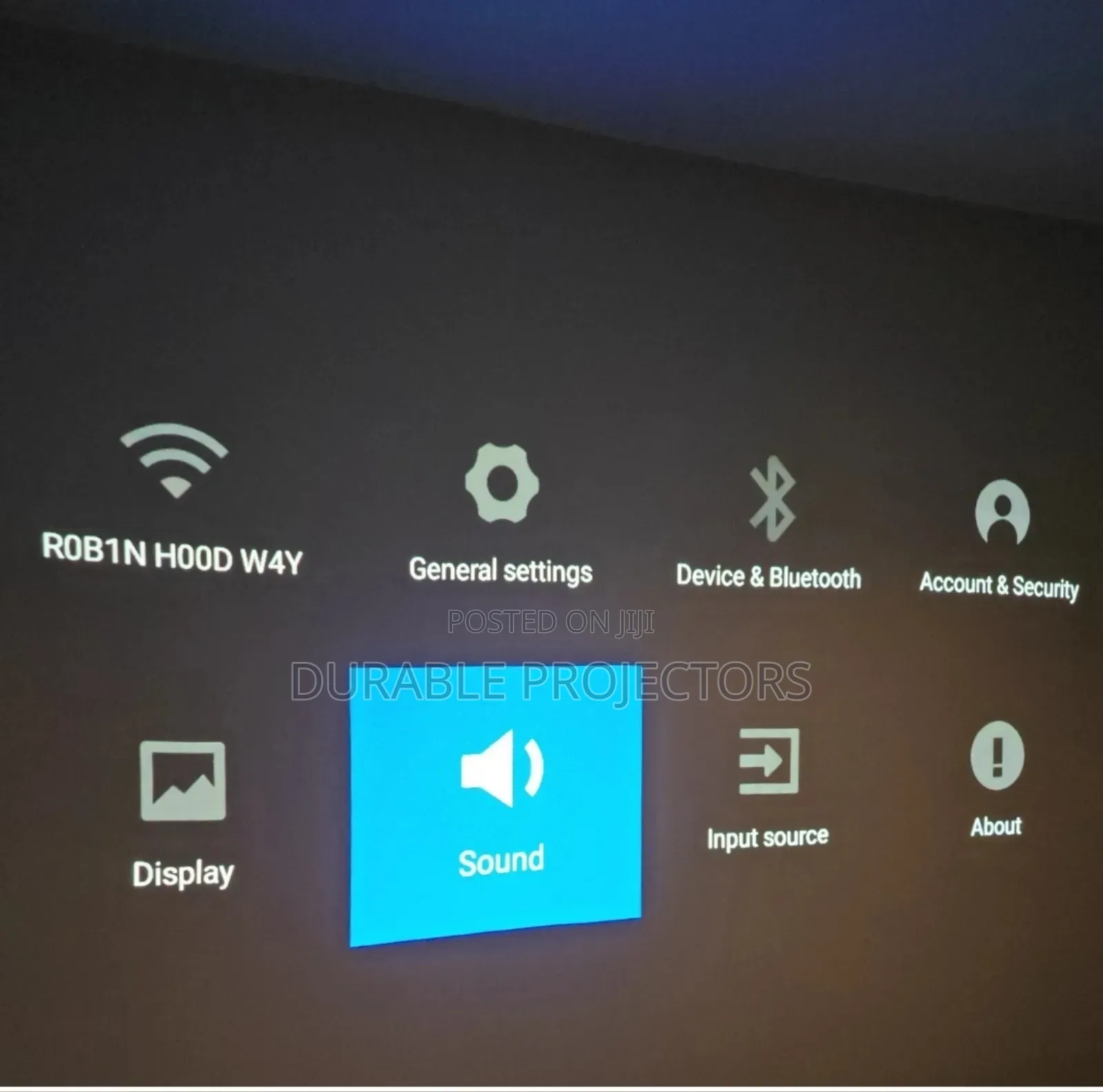 Laser Smart Android Ultra Short Throw Projector
