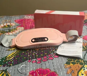 Portable Electric Heating Pad For Relieving Menstrual Cramps.