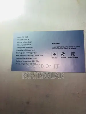 15kwh 48v Hyper Power Lithium Ion Battery