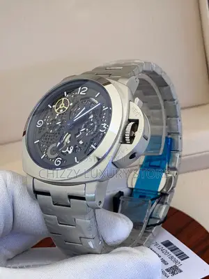 Panerai Quality Luxury Men Chronograph Chain Strap Wristwatch