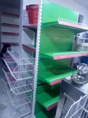 Supermarket Shelf Green 7ft/3ft