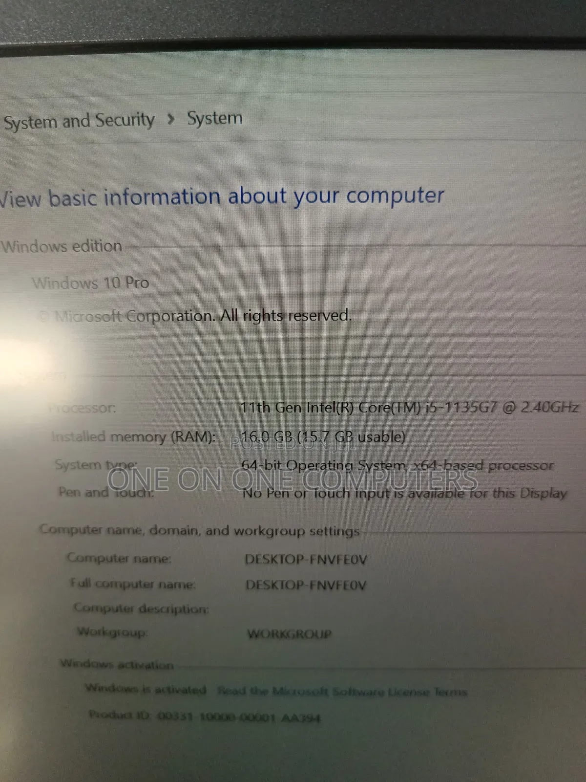 Laptop Dell Latitude 5320 16GB Intel Core i5 SSD 512GB