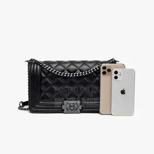 Ladies Designer Bag Quilted Leather Outing Bag
