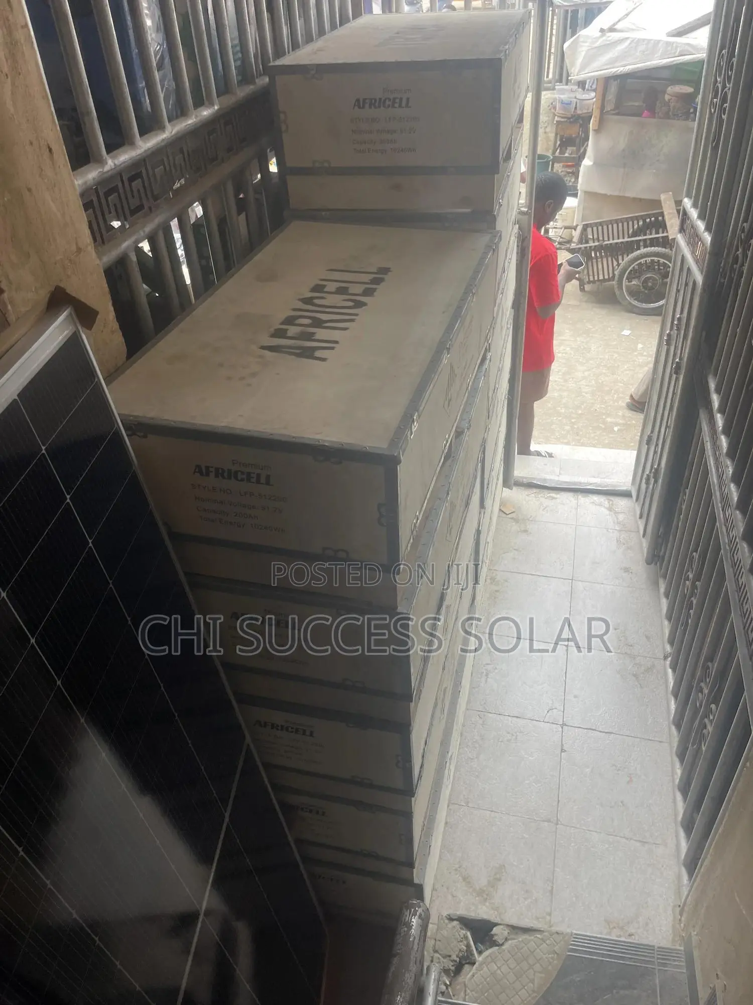 10kwh Africell Lithium Battery
