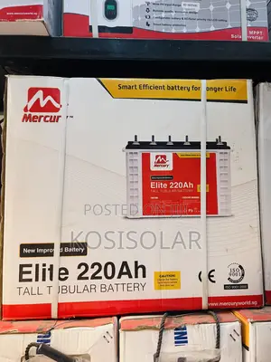 220ah 12v Mercury Tubular Battery
