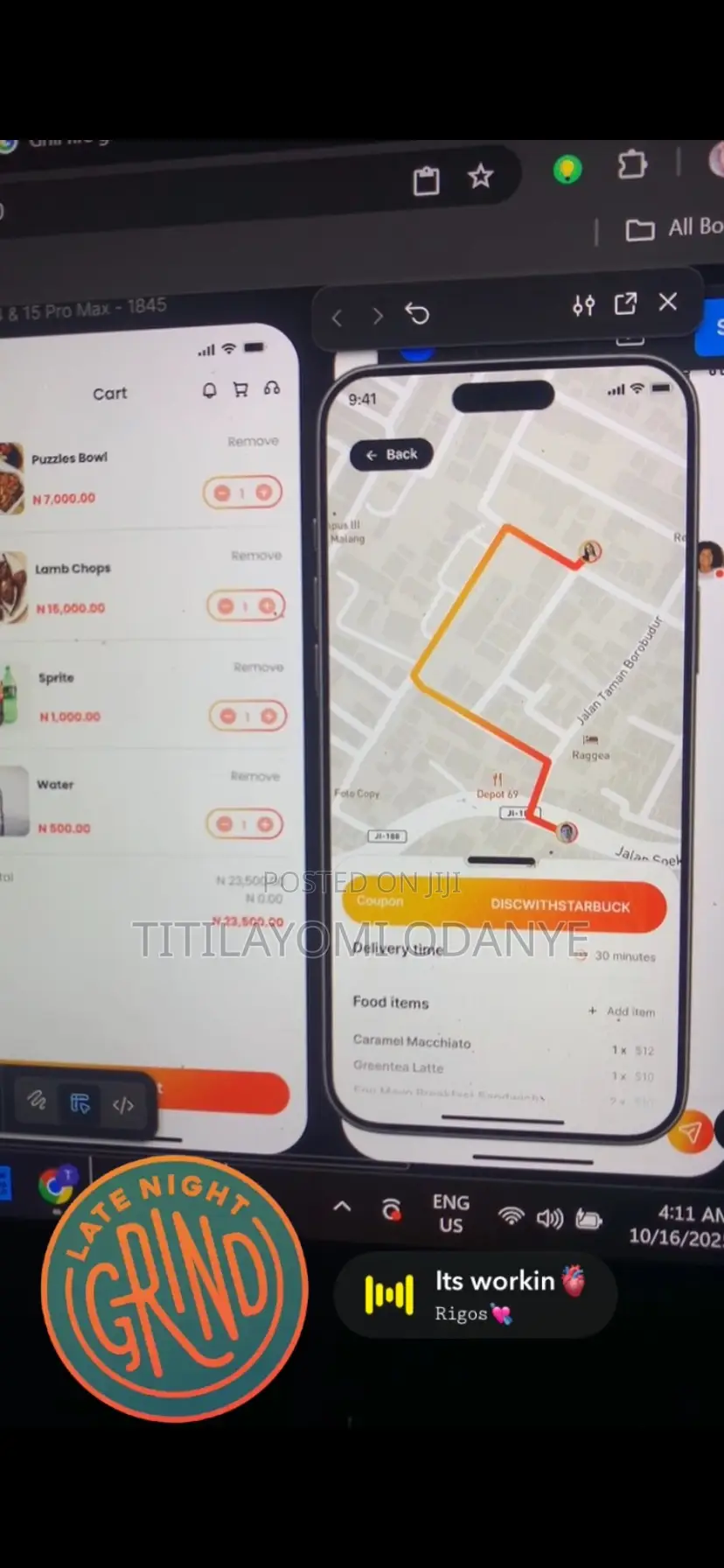 Food App Design