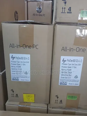 New Desktop Computer HP ProOne 600 G3 8GB Intel Core I3 SSD 256GB