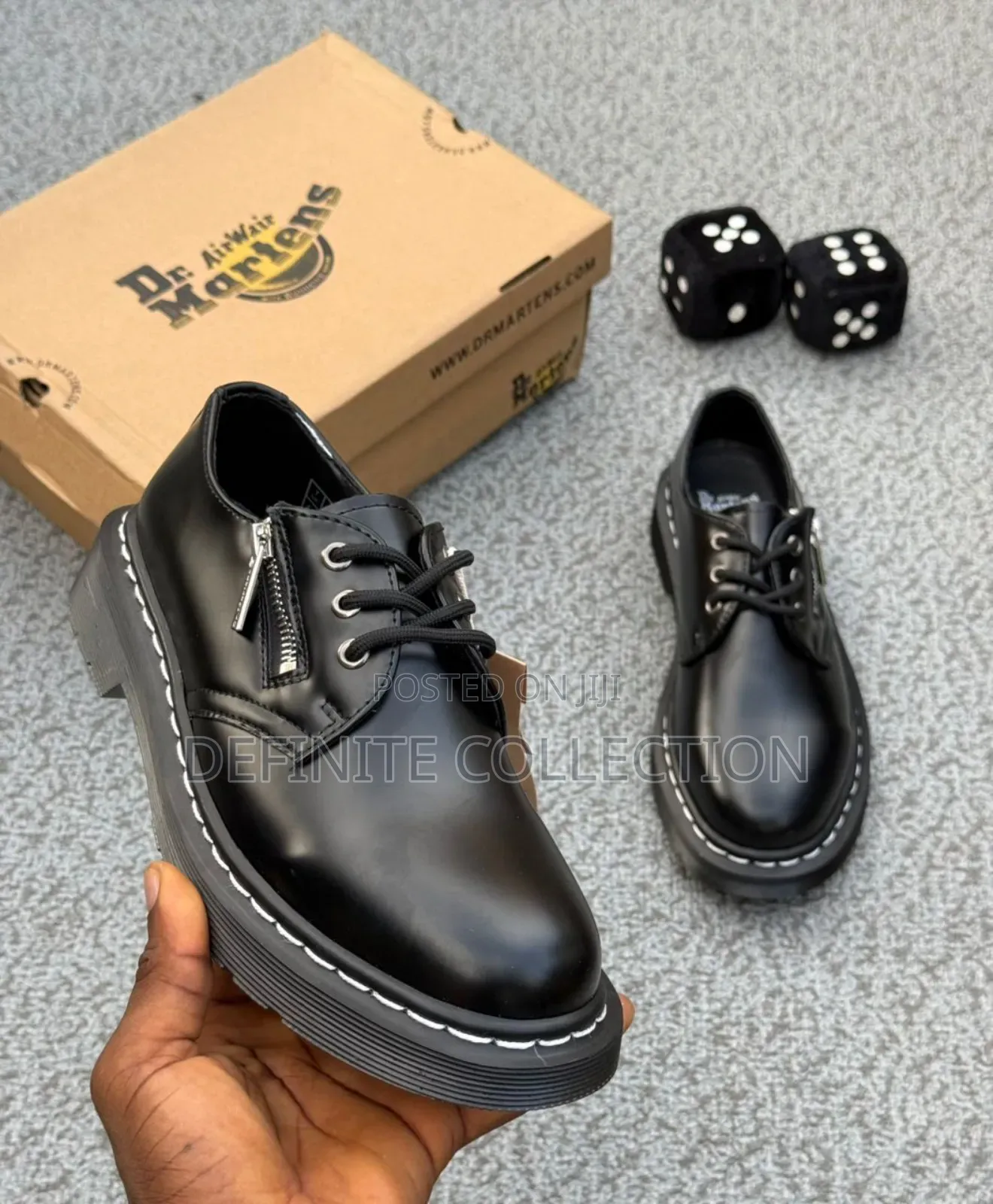 Dr Martens Zip Up Shoe