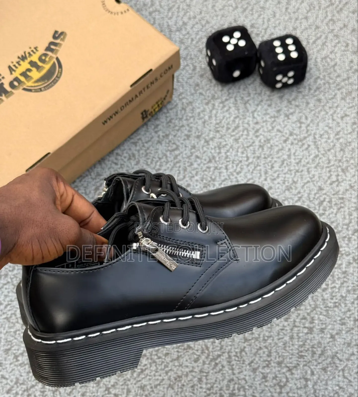 Dr Martens Zip Up Shoe