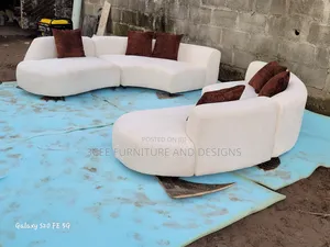 Curve Sofa Made With Jakad Material