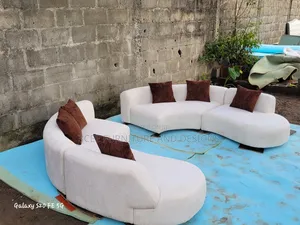 Curve Sofa Made With Jakad Material