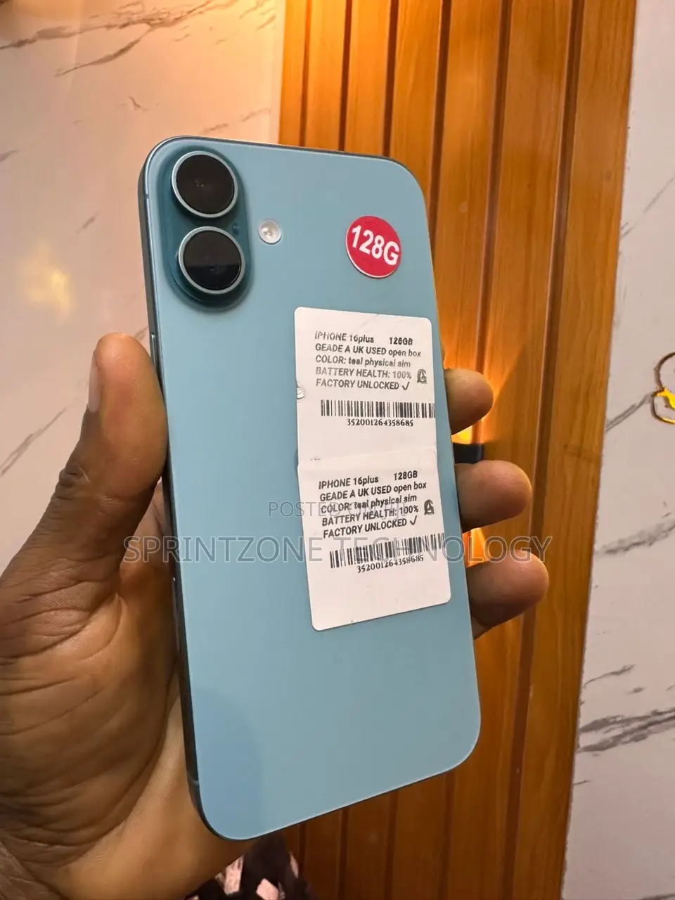 Apple iPhone 16 Plus 128 GB Blue