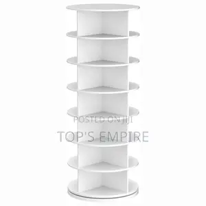 7-Tier 360° Rotating Shoe Rack – Space-Saving Tower Shelf