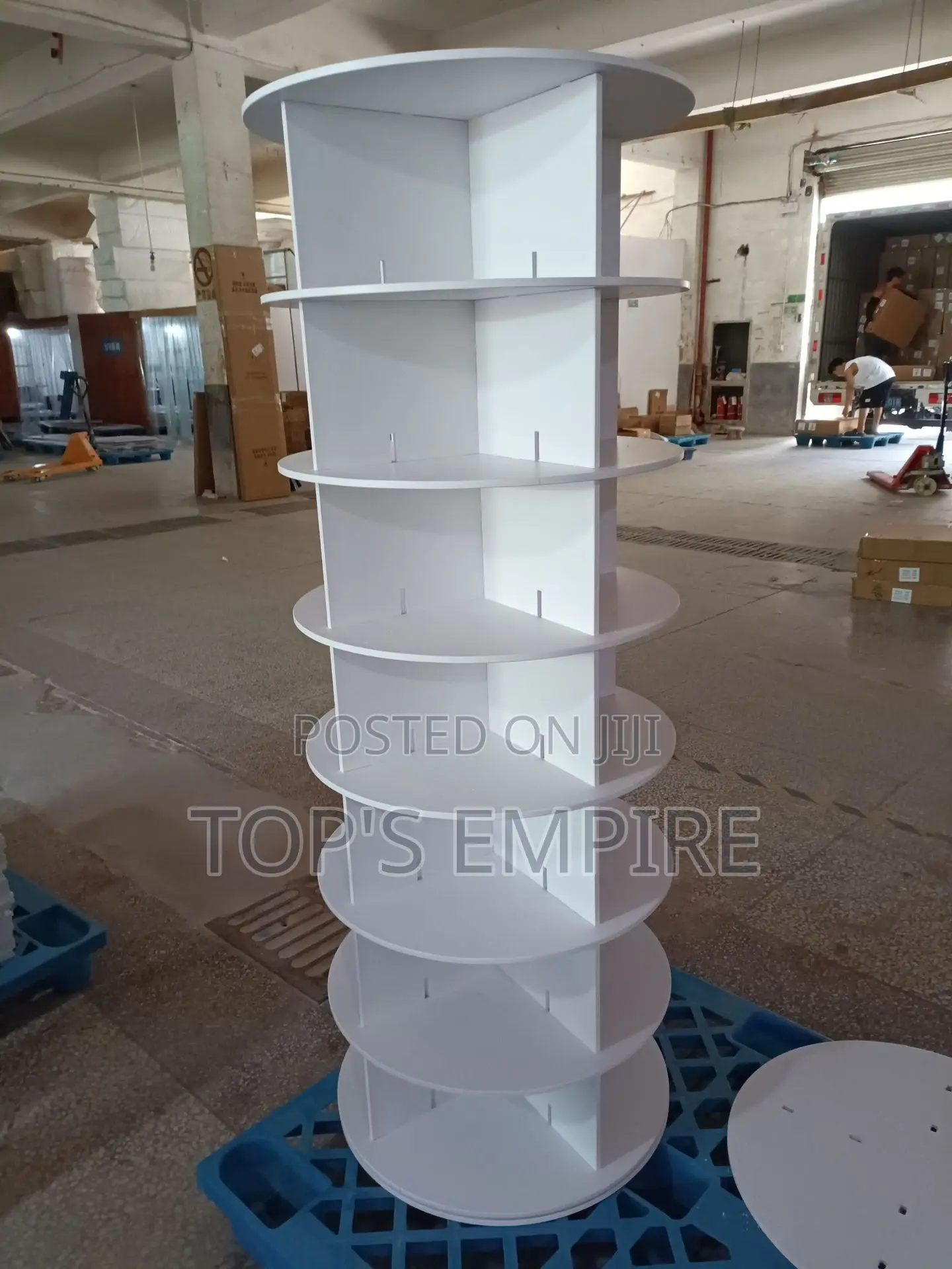 7-Tier 360° Rotating Shoe Rack – Space-Saving Tower Shelf
