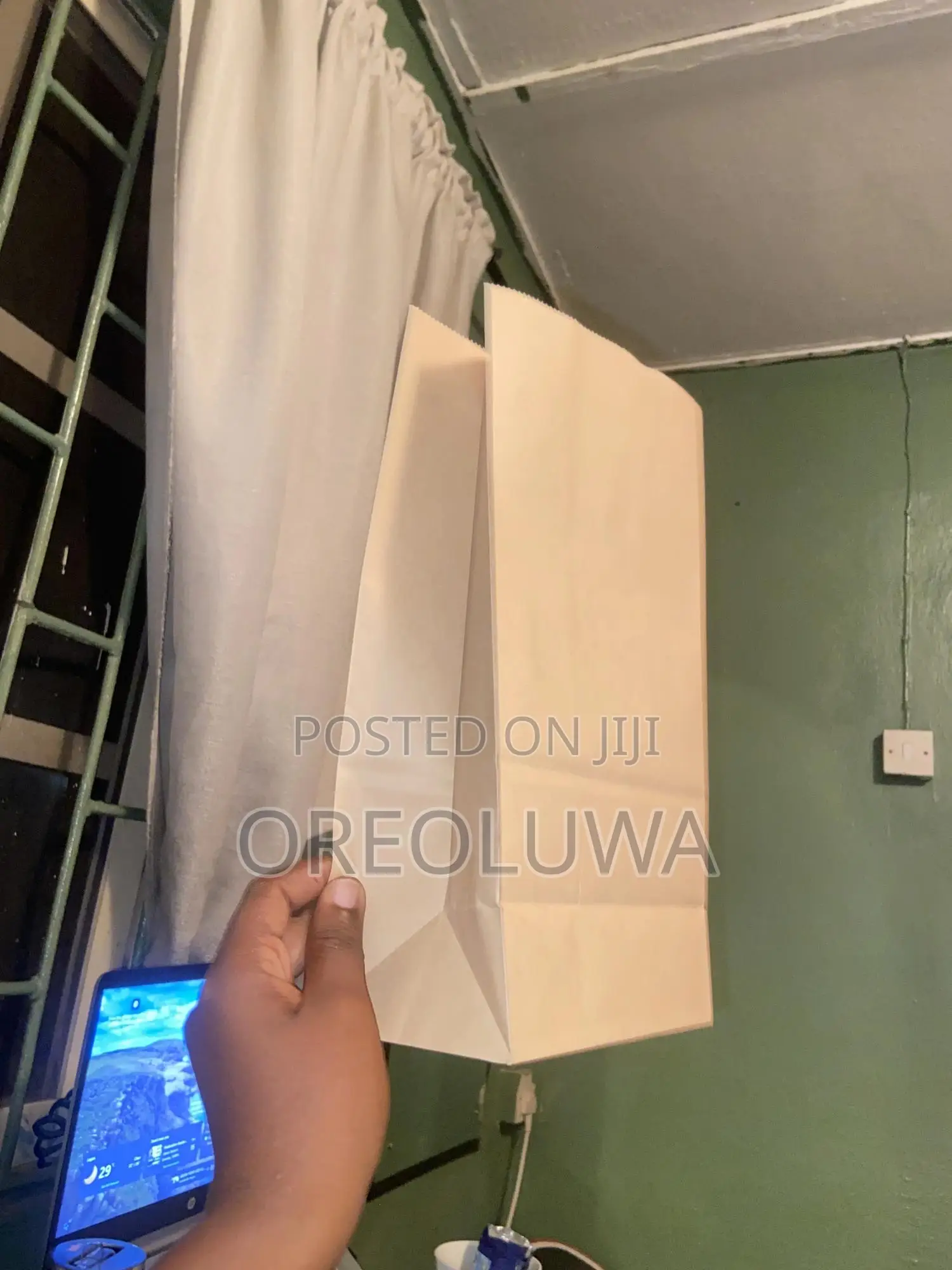 100pcs Paper Bag.