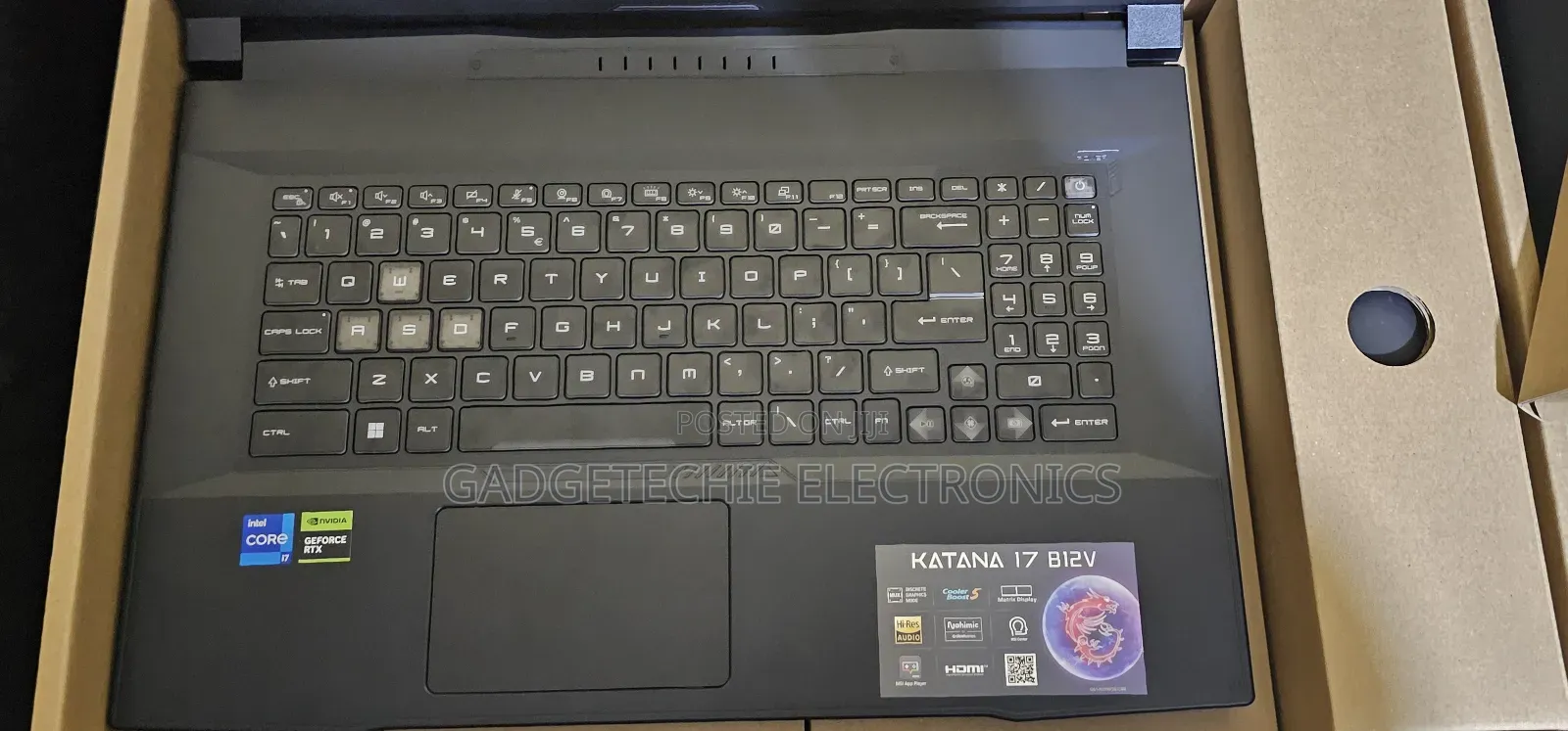 Laptop MSI Katana 17 16GB Intel Core I7 SSD 512GB