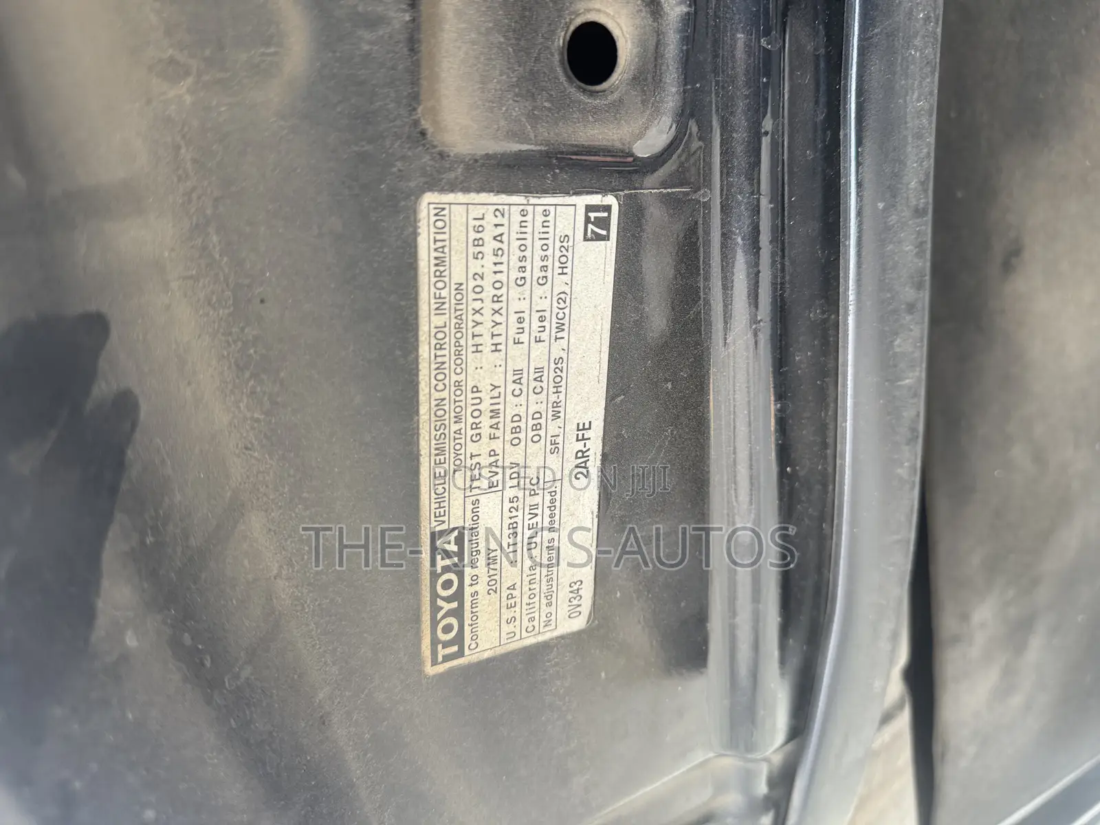 Toyota Camry 2017 Gray